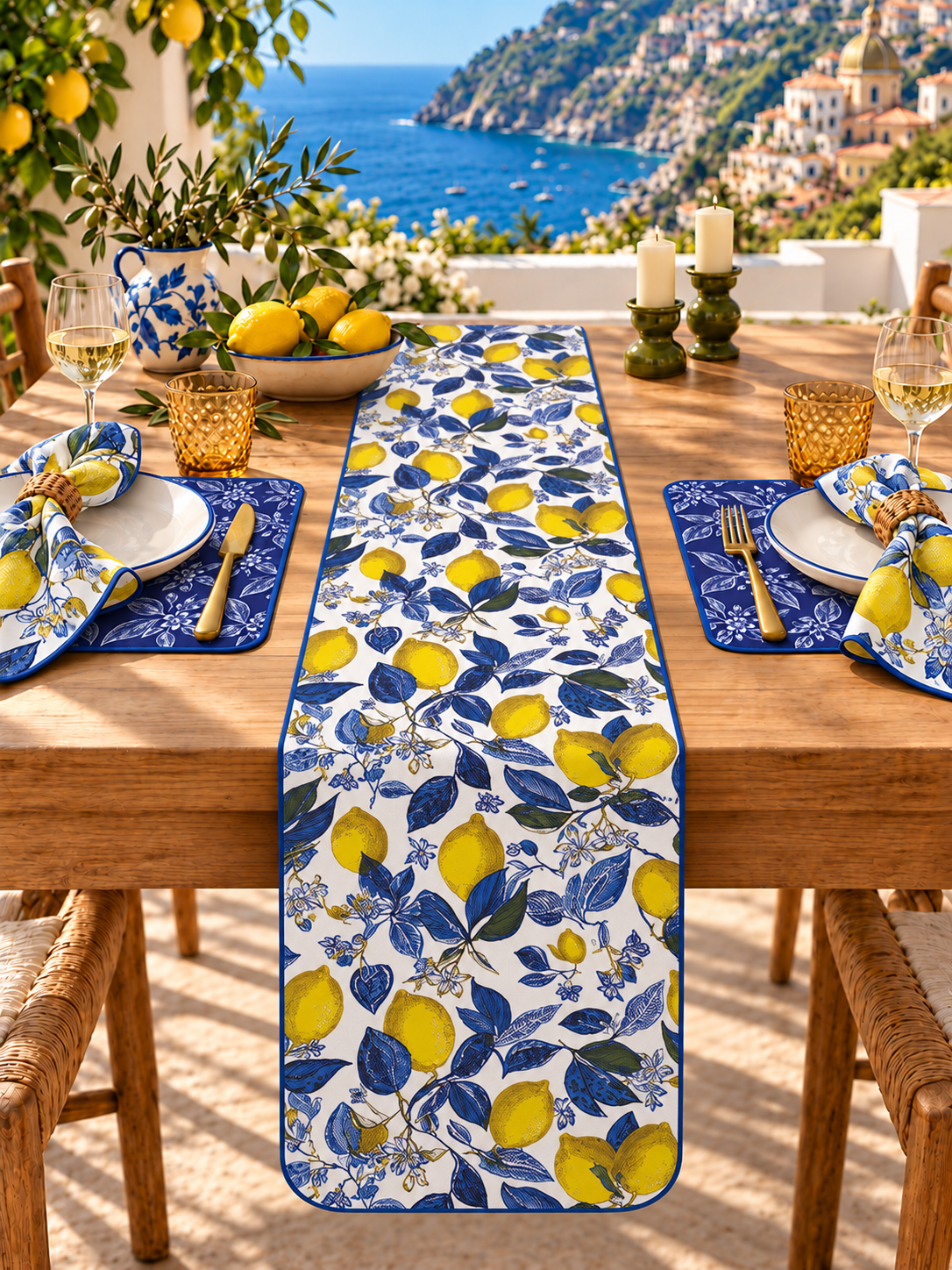 Amalfi Coast Lemone Napkins