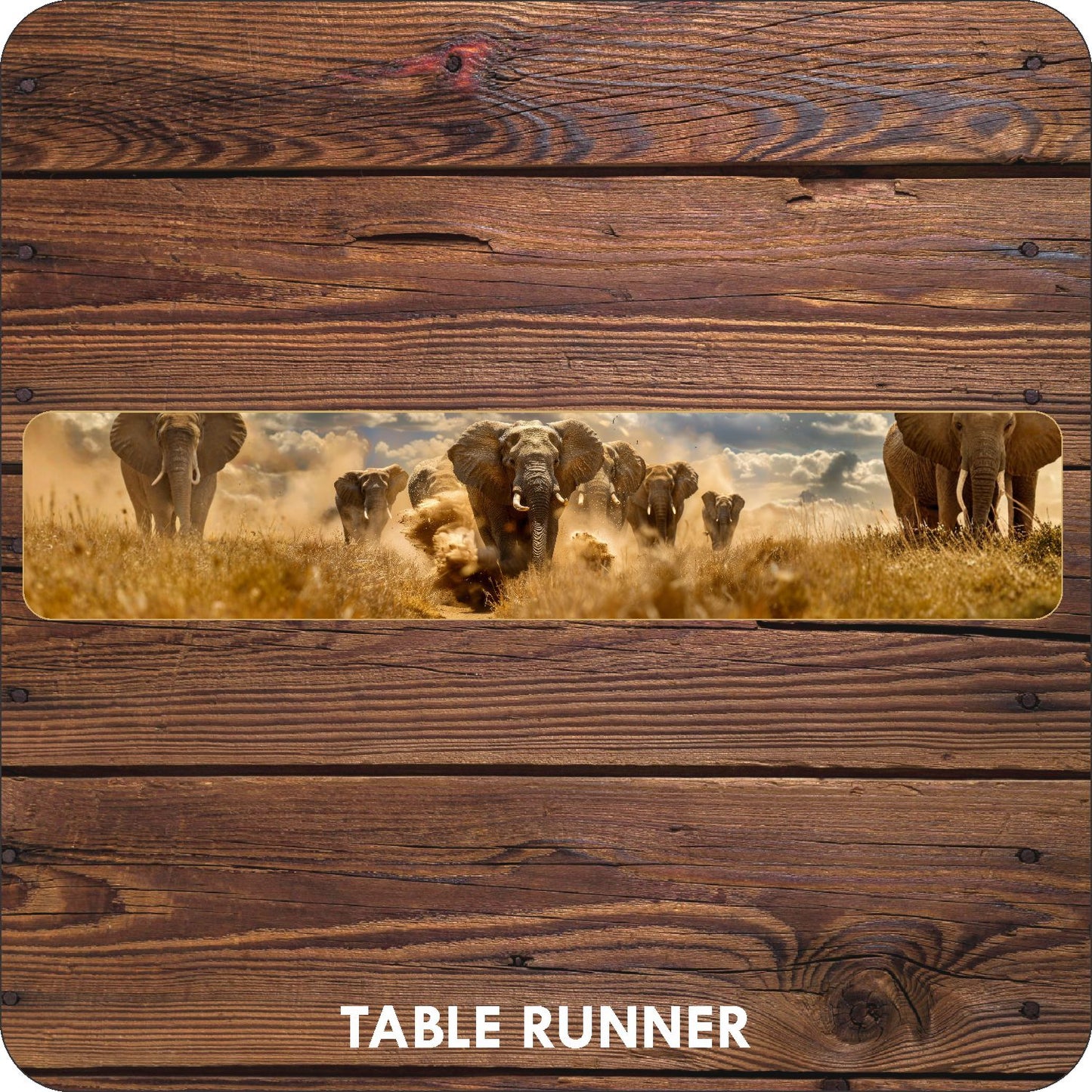 Elephant Savannah Table Set