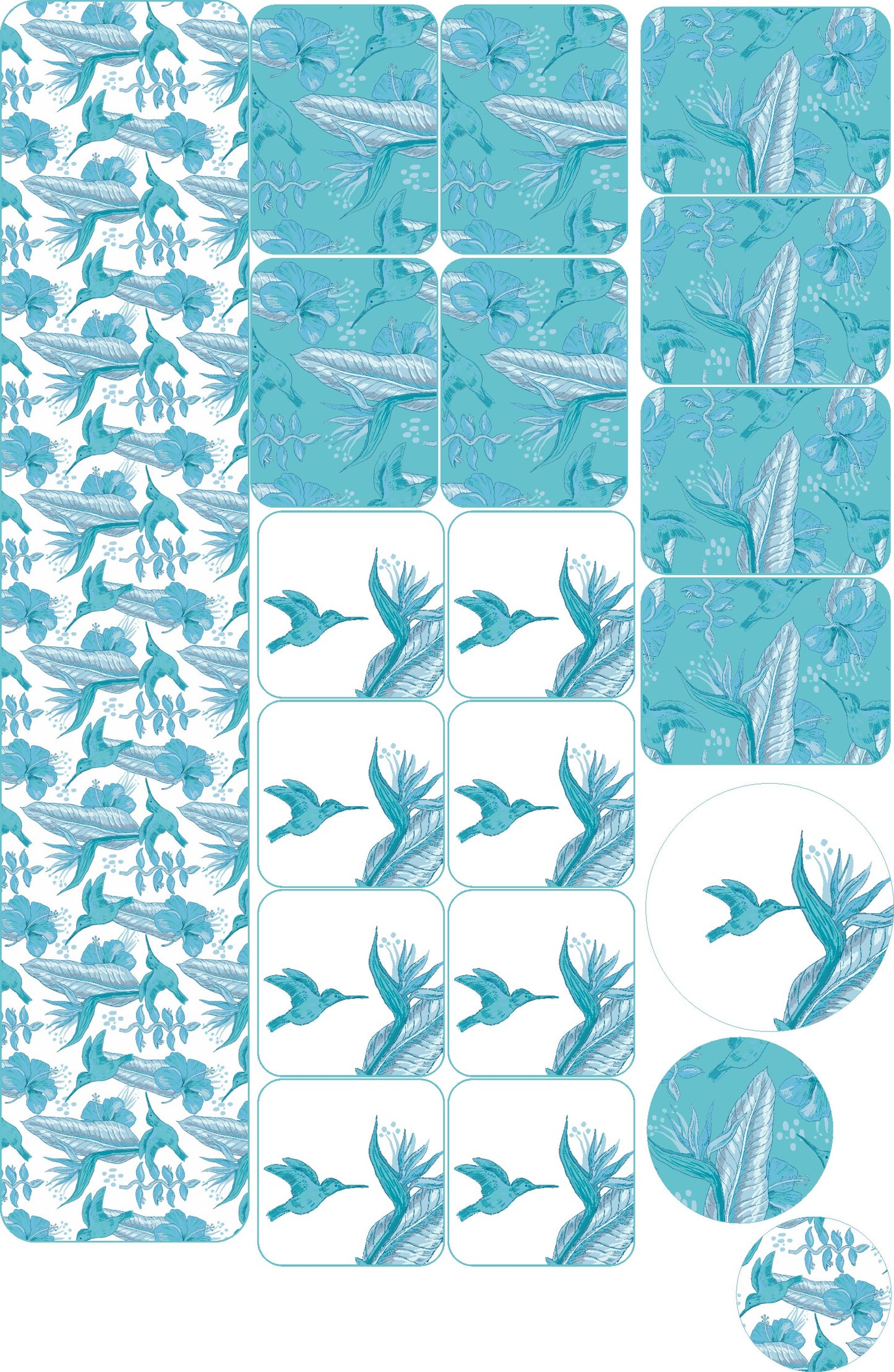 The Humming Bird Table Runner