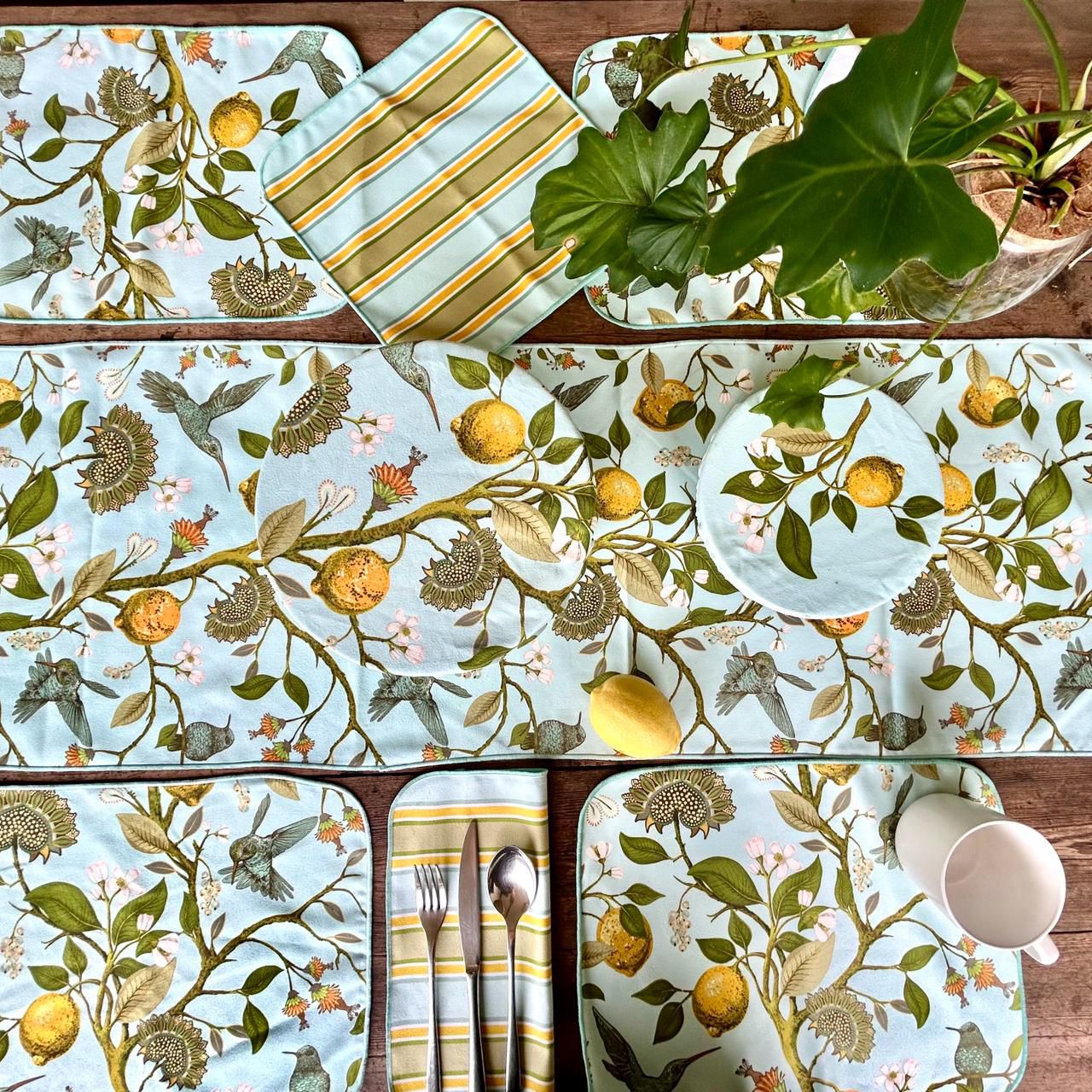 Lemon Bird Placemats