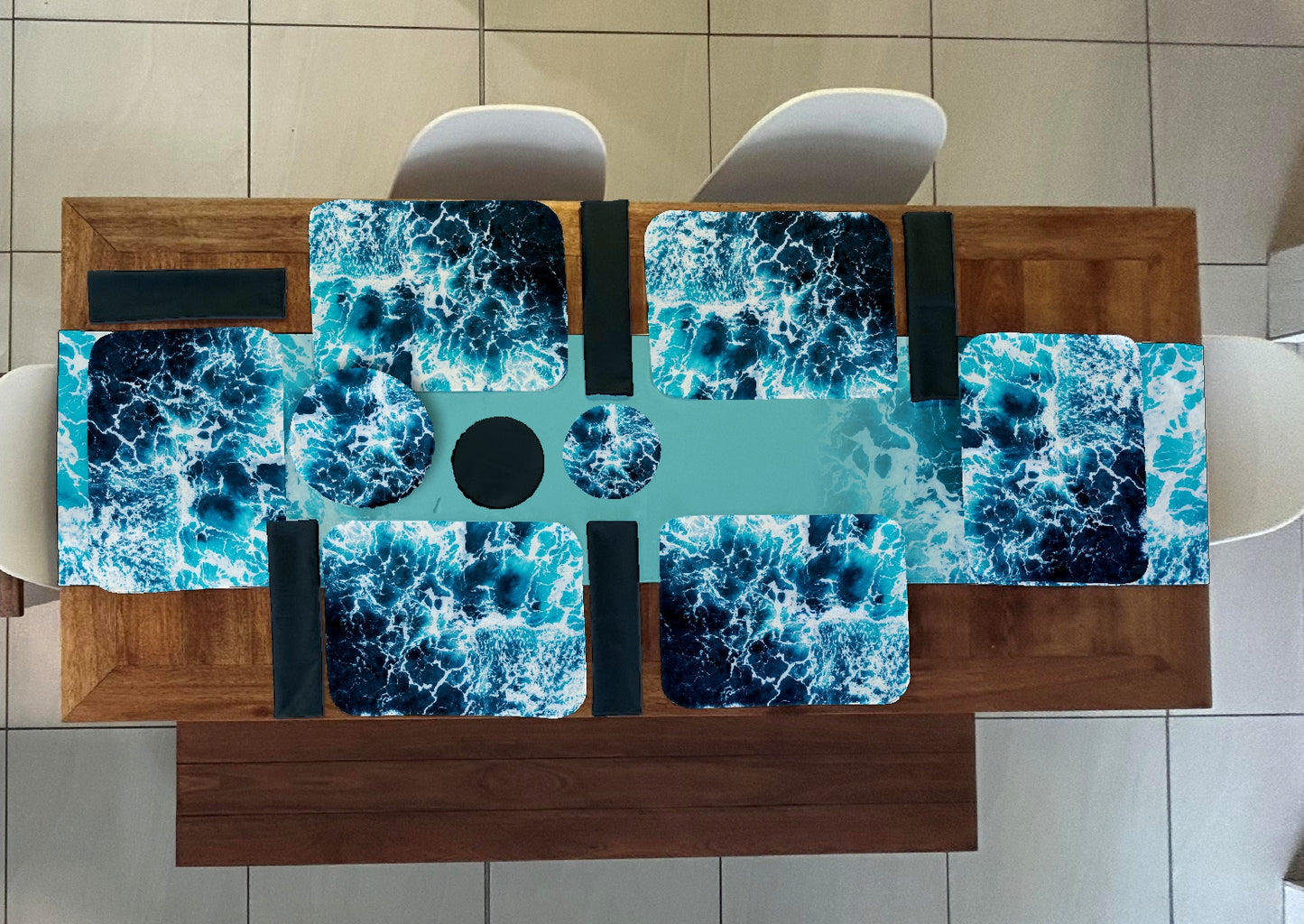 Ocean Calling Table Runner