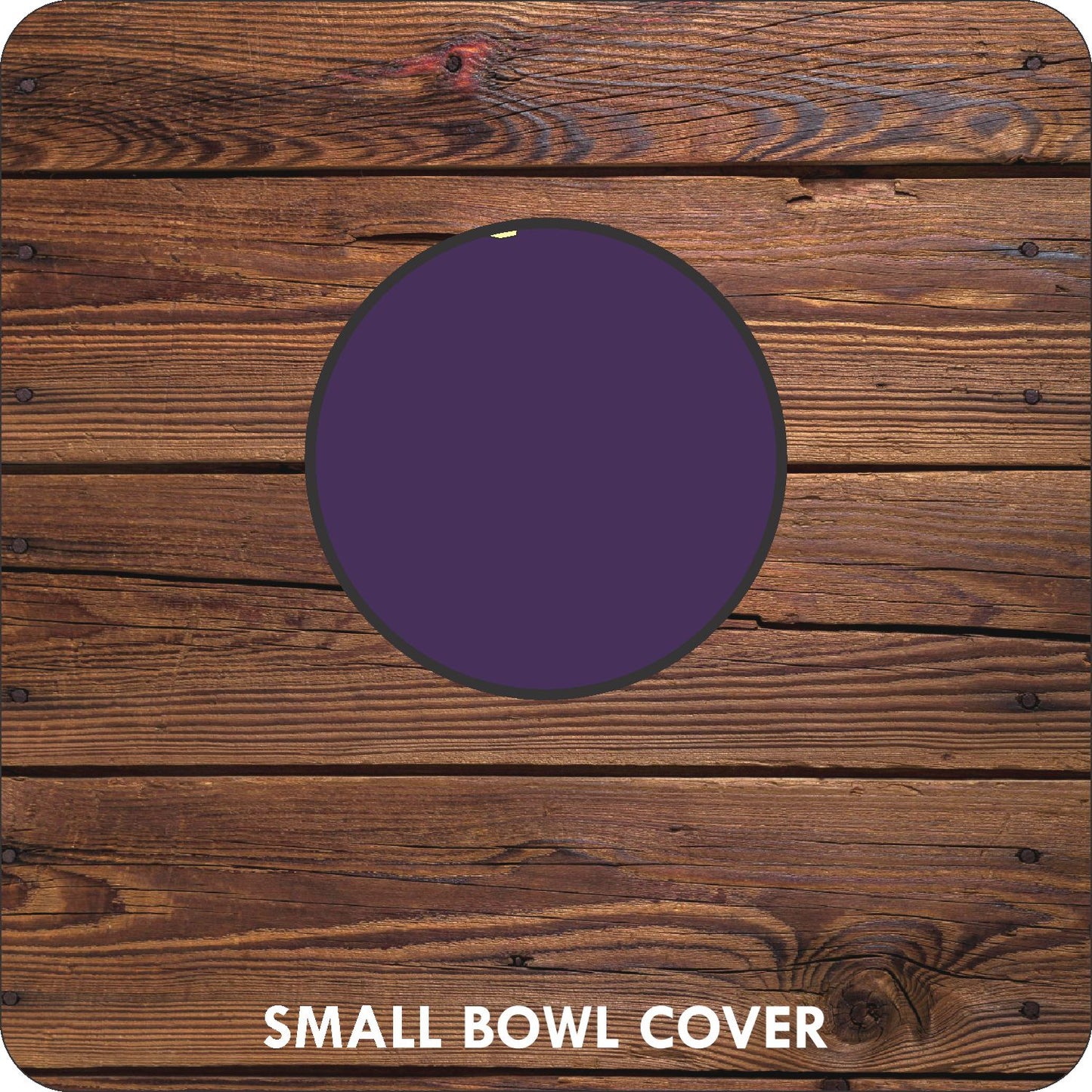 Purple Flower Bowl Covers