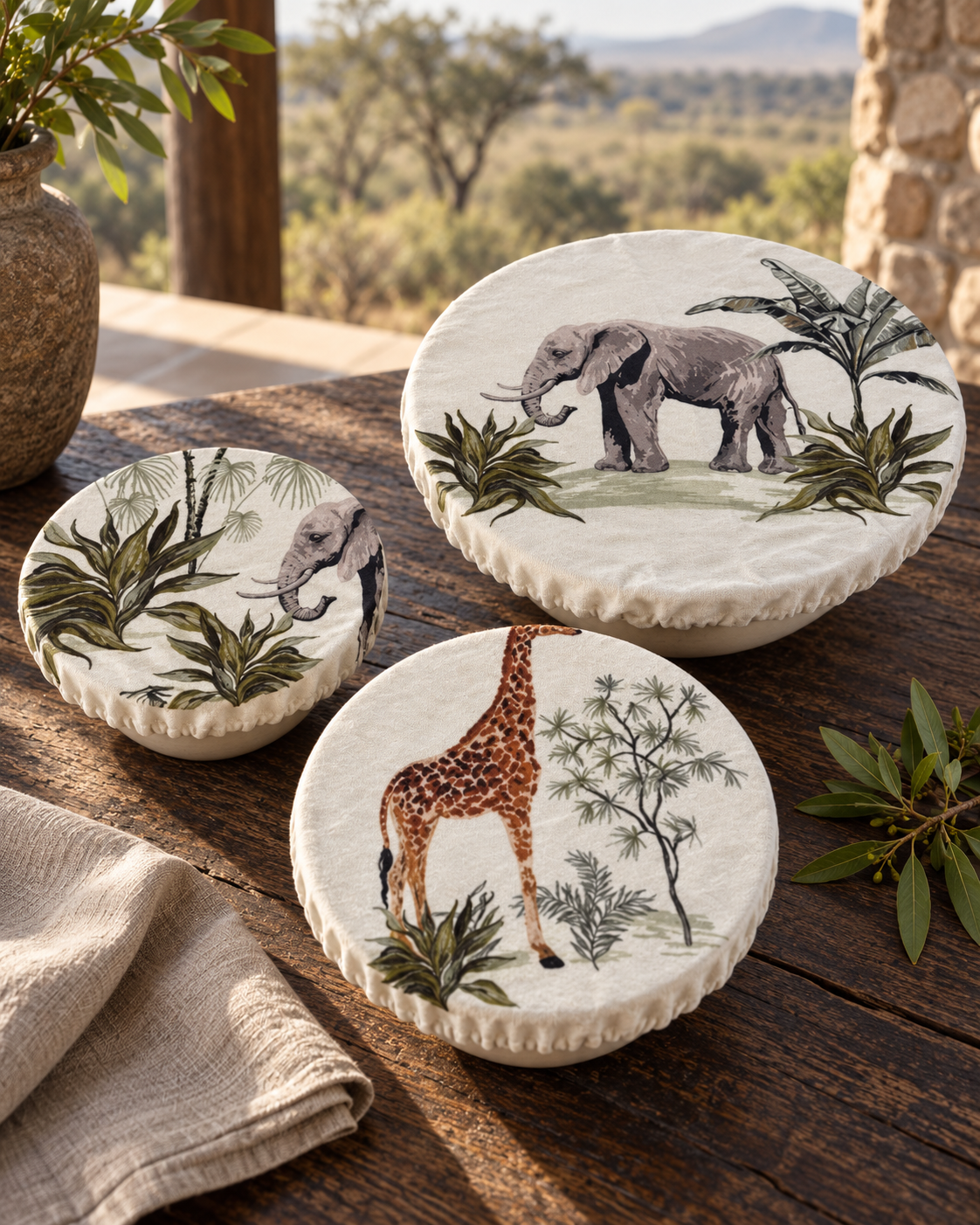 Safari Bowl Covers