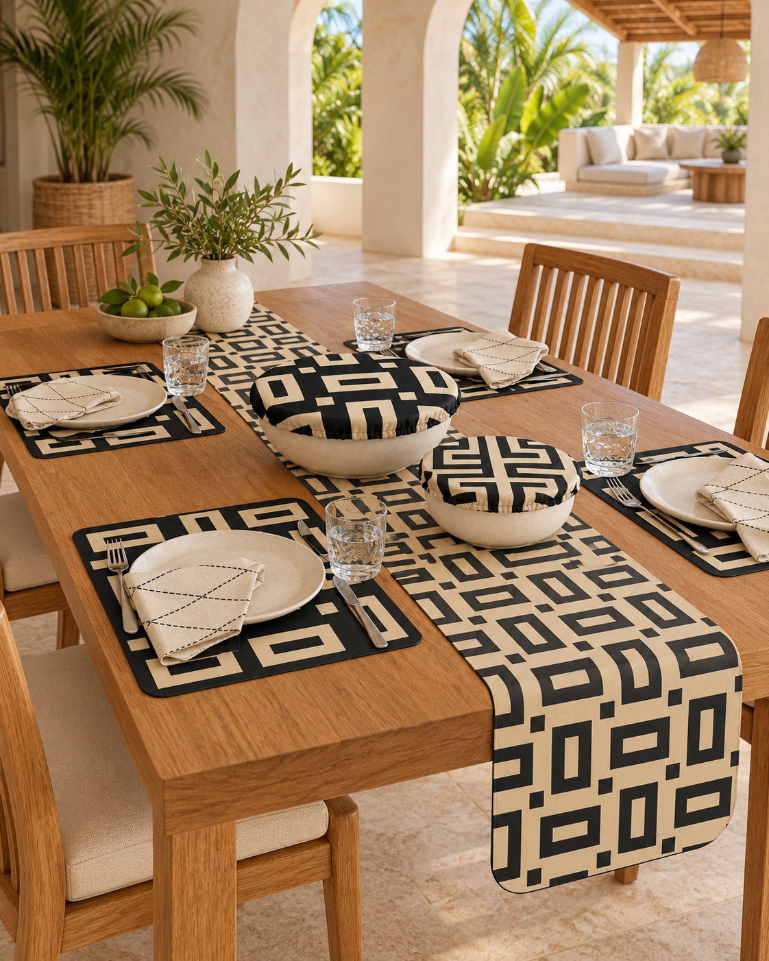 KUBA Air Table Runner