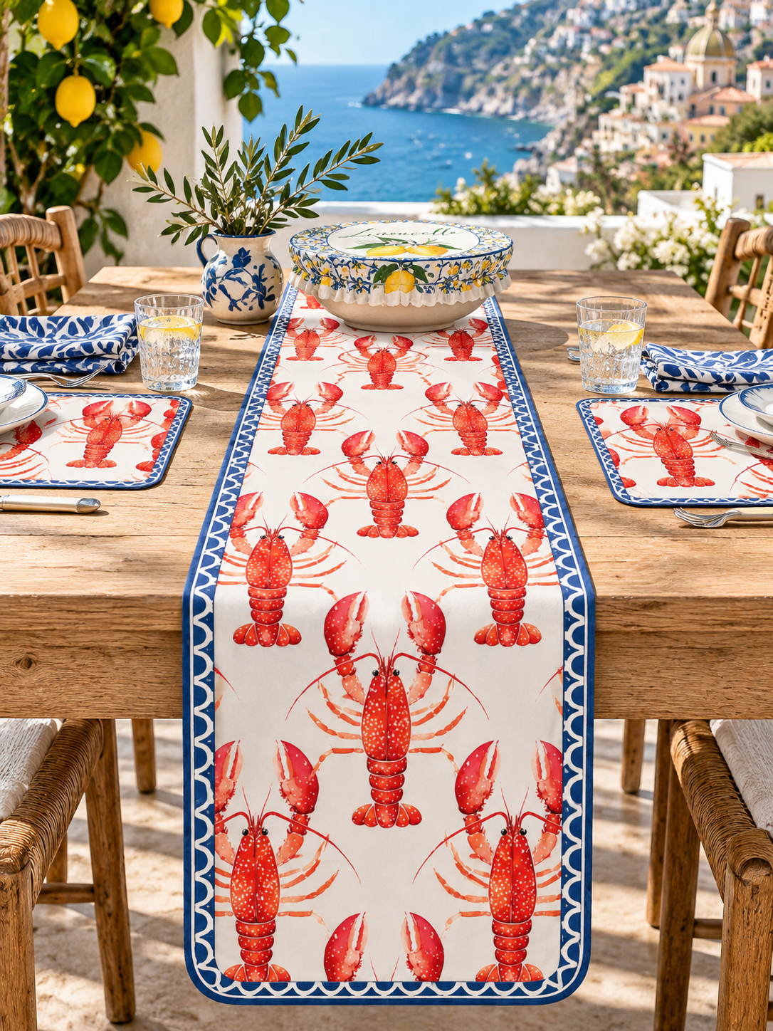 Amalfi Coast Aragosta Table Set