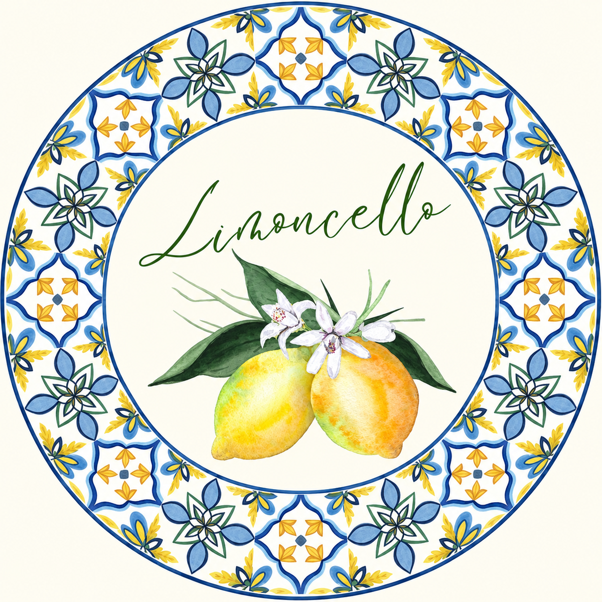 Amalfi Coast Aragosta Bowl Covers