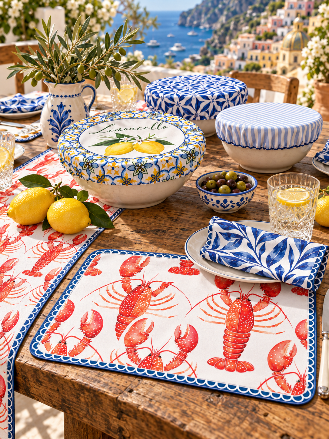 Amalfi Coast Aragosta Placemats