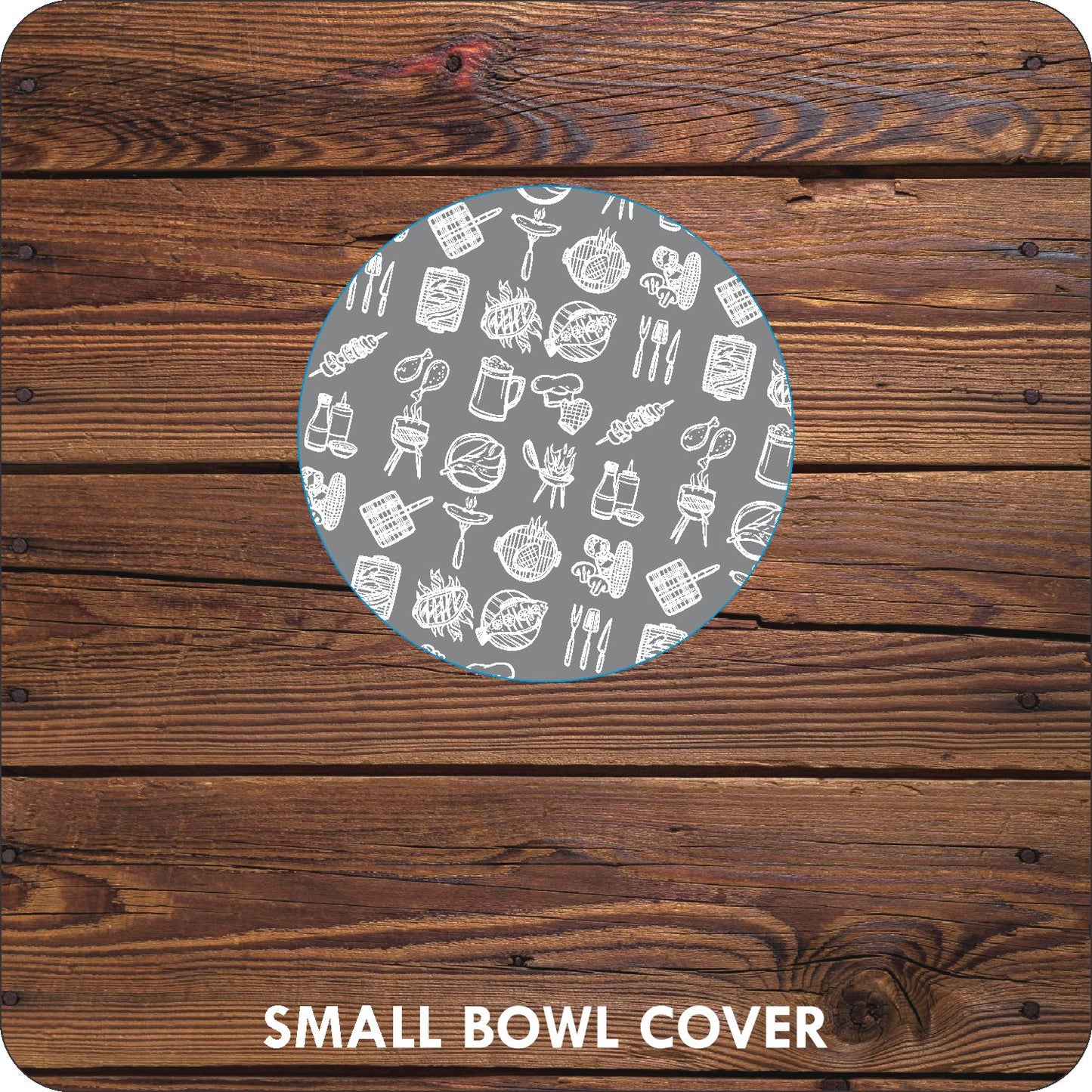 Braai Time Grey Bowl Covers