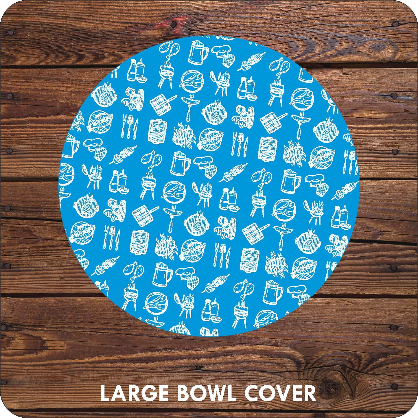 Braai Time Grey Bowl Covers