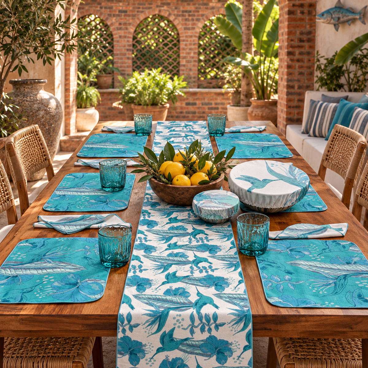 The Humming Bird Table Runner