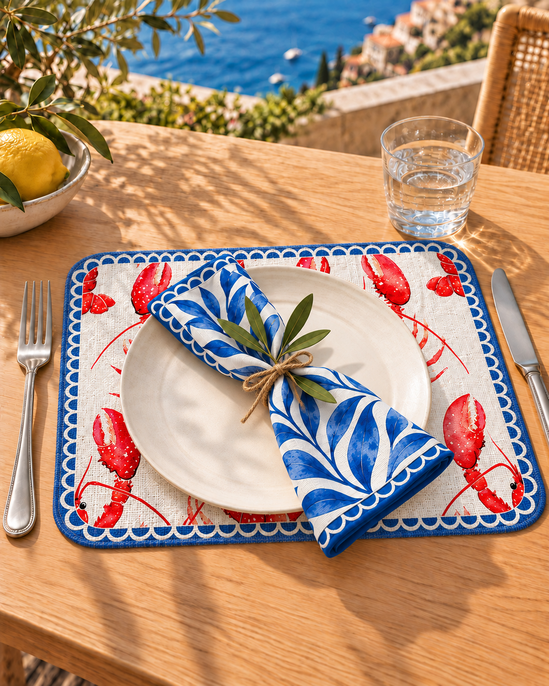 Amalfi Coast Aragosta Placemats
