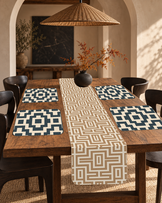 KUBA Earth table linen