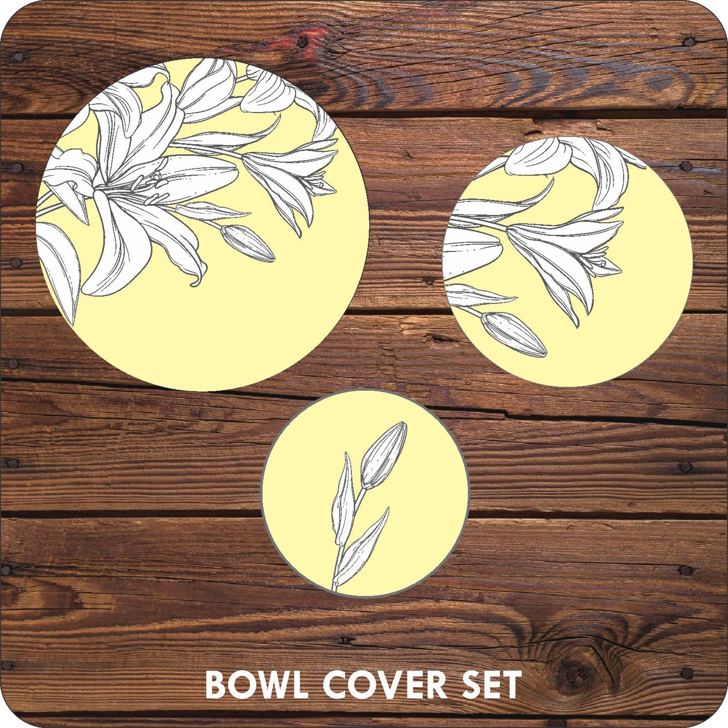 Lilly Bowl Covers