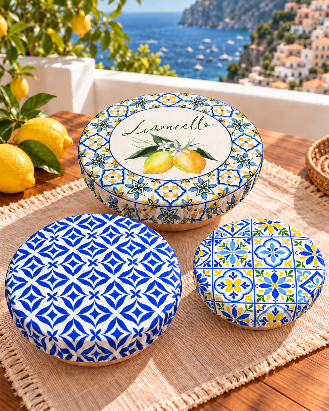 Amalfi Coast Aragosta Bowl Covers
