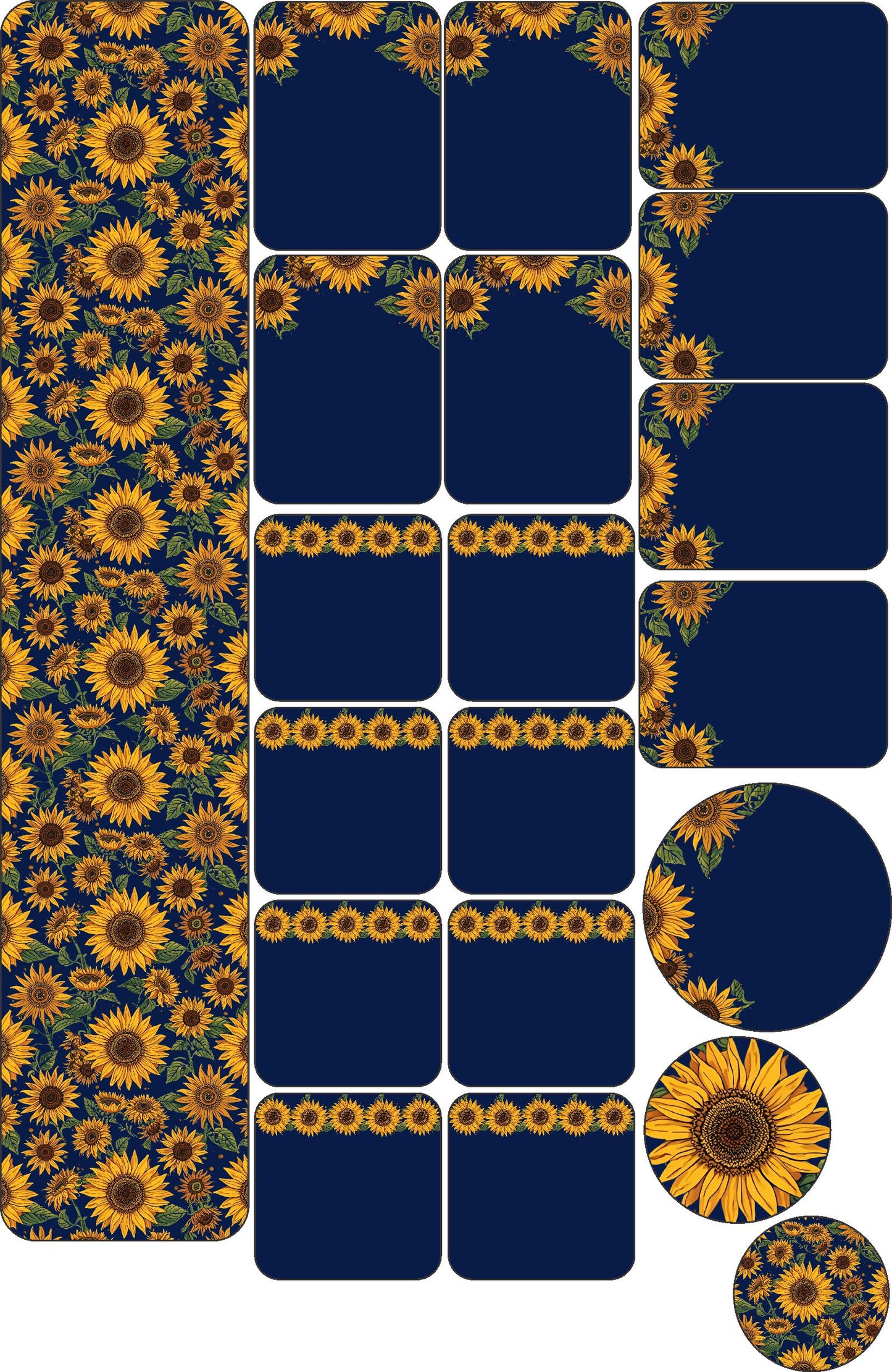 Sunflower Table Set