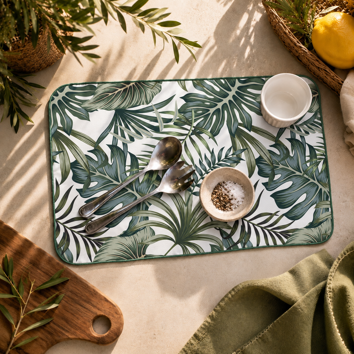 Tropical Summer Dishcloth