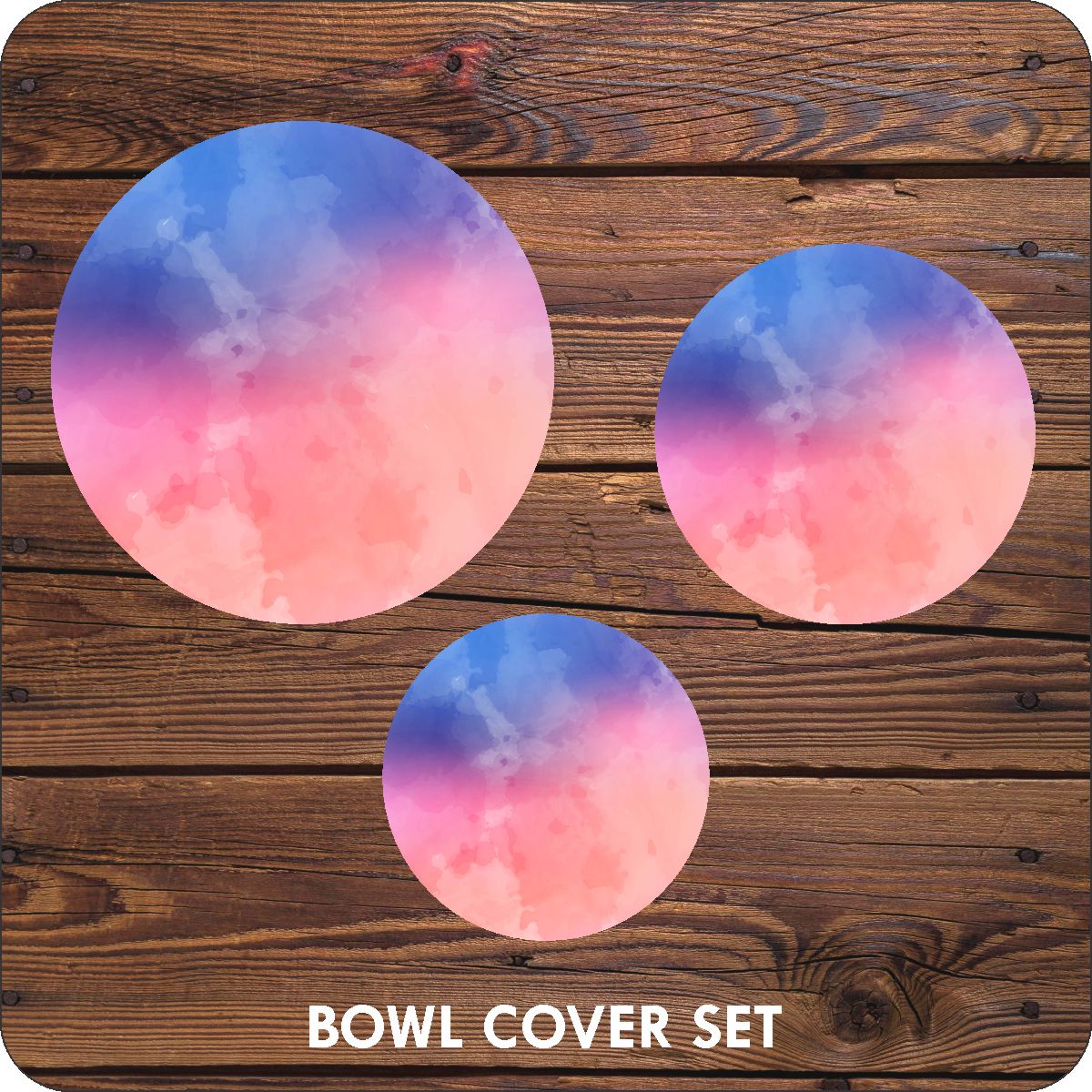 Watercolour Bowl Covers