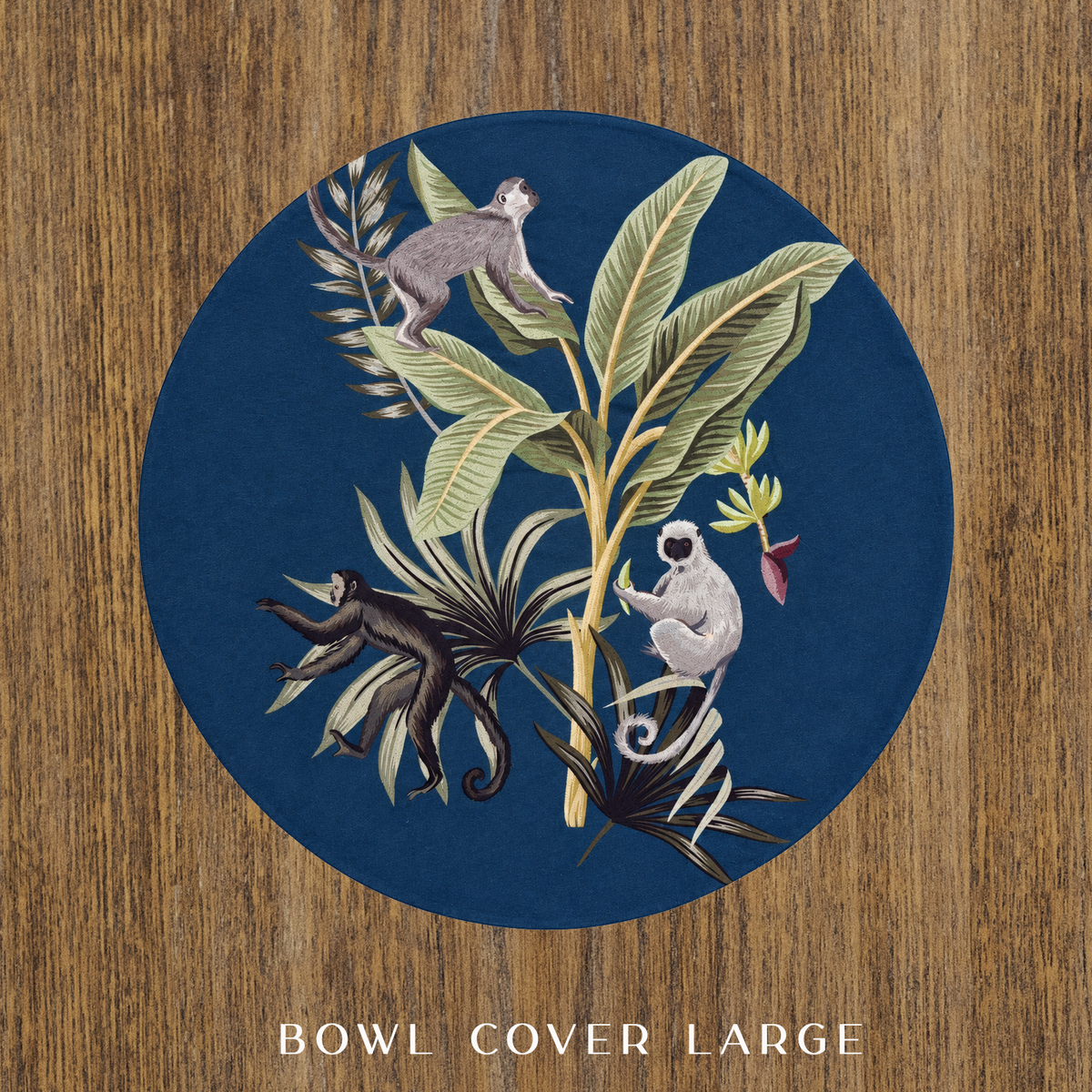 Monkey Palm (Deep Blue) Covers