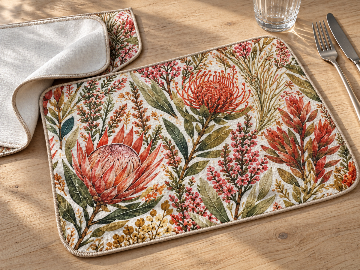 Wild Protea Garden Placemats