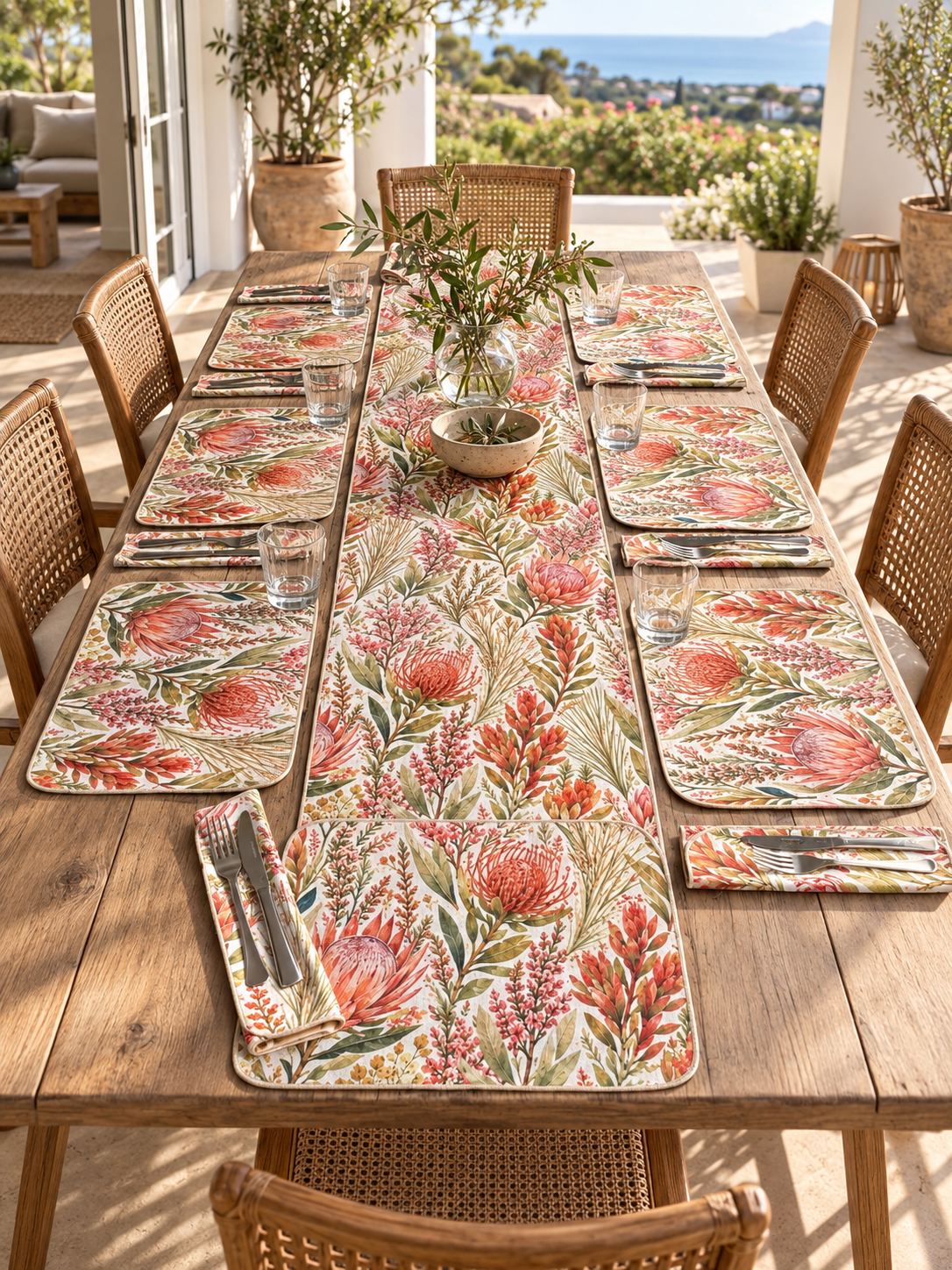 Wild Protea Garden Placemats
