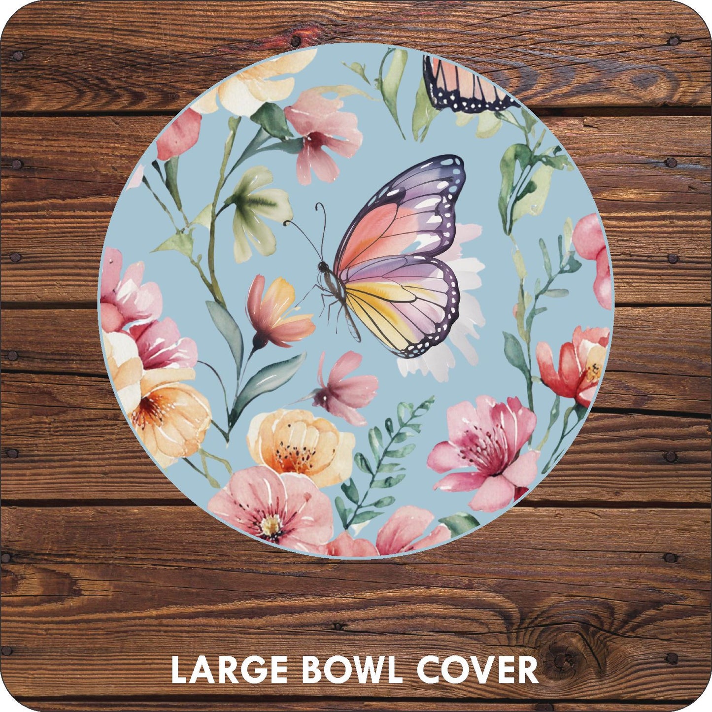 Watercolour Butterfly Bowl Covers