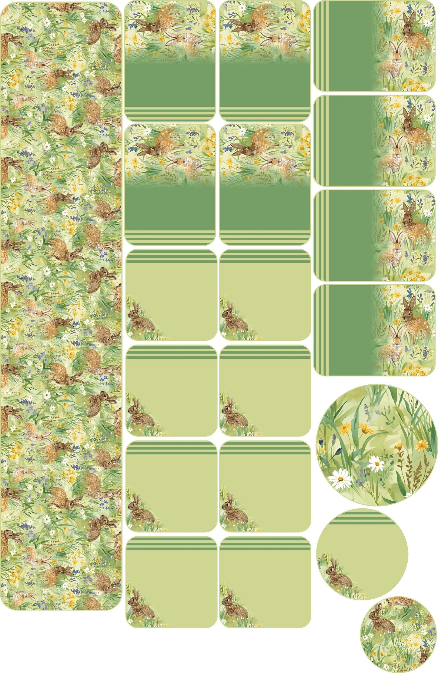 Cotton Tail Table Runner