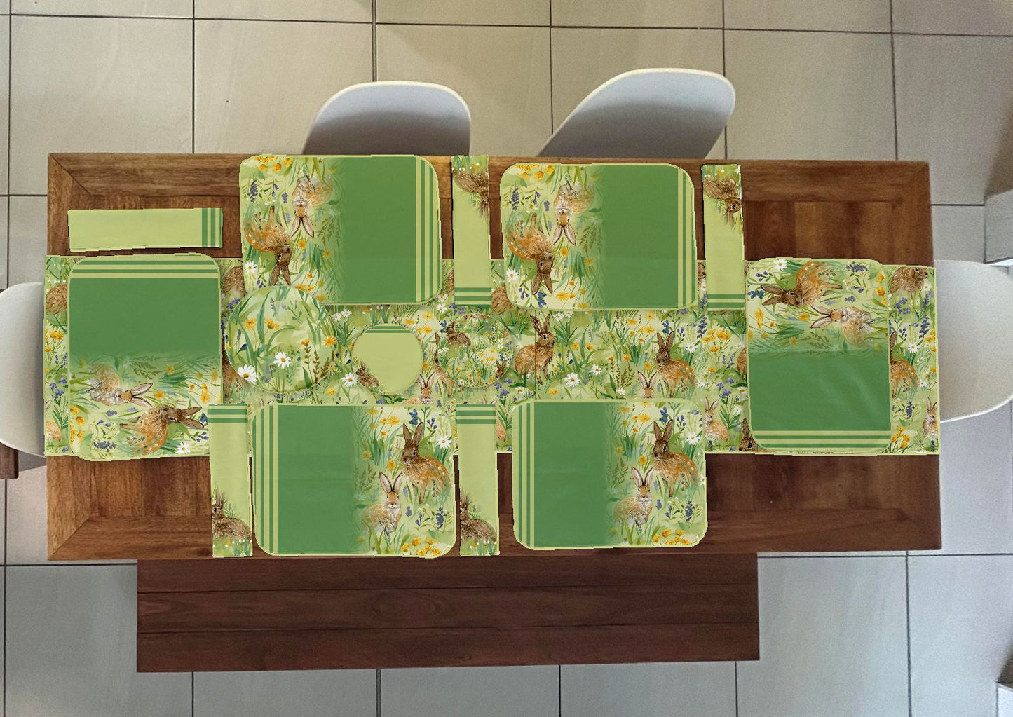 Cotton Tail Table Runner