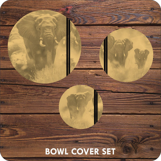 BW Elephant Savannah Bowl Covers