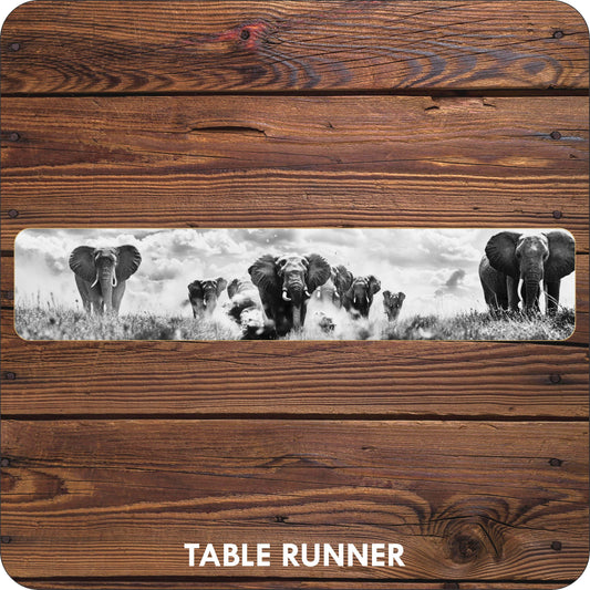 BW Elephant Savannah Table Runner
