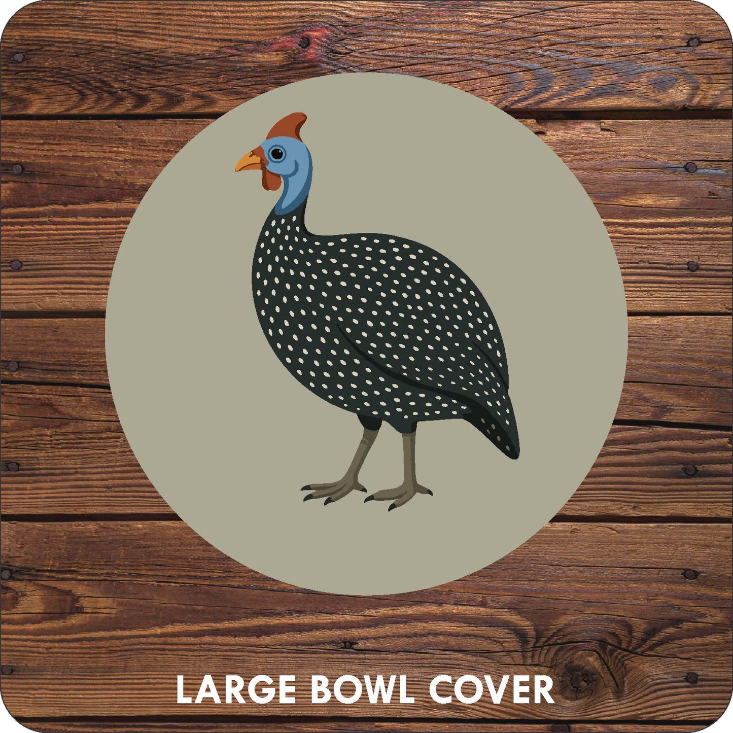 Guinea Fowl Bowl Covers