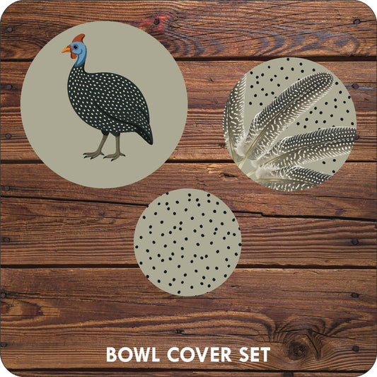 Guinea Fowl Bowl Covers