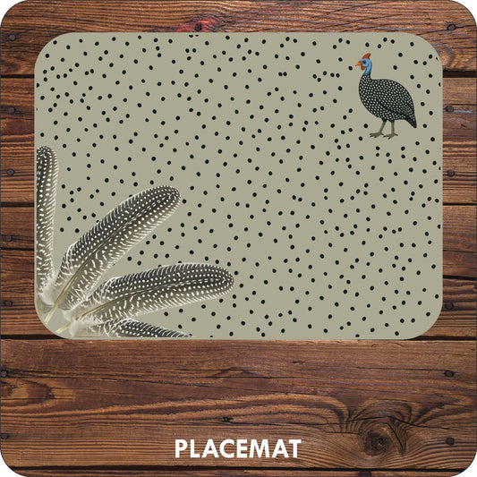 Guinea Fowl Placemats