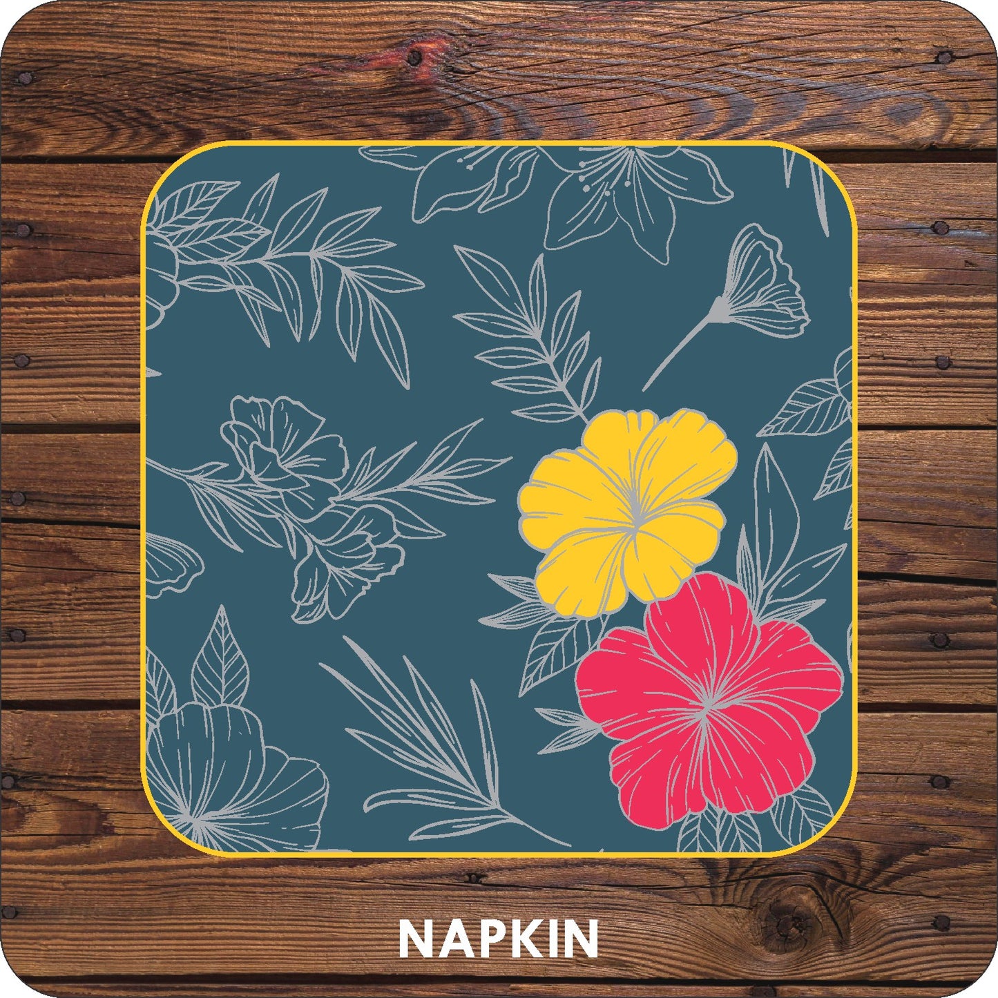 Hibiscus  Napkins
