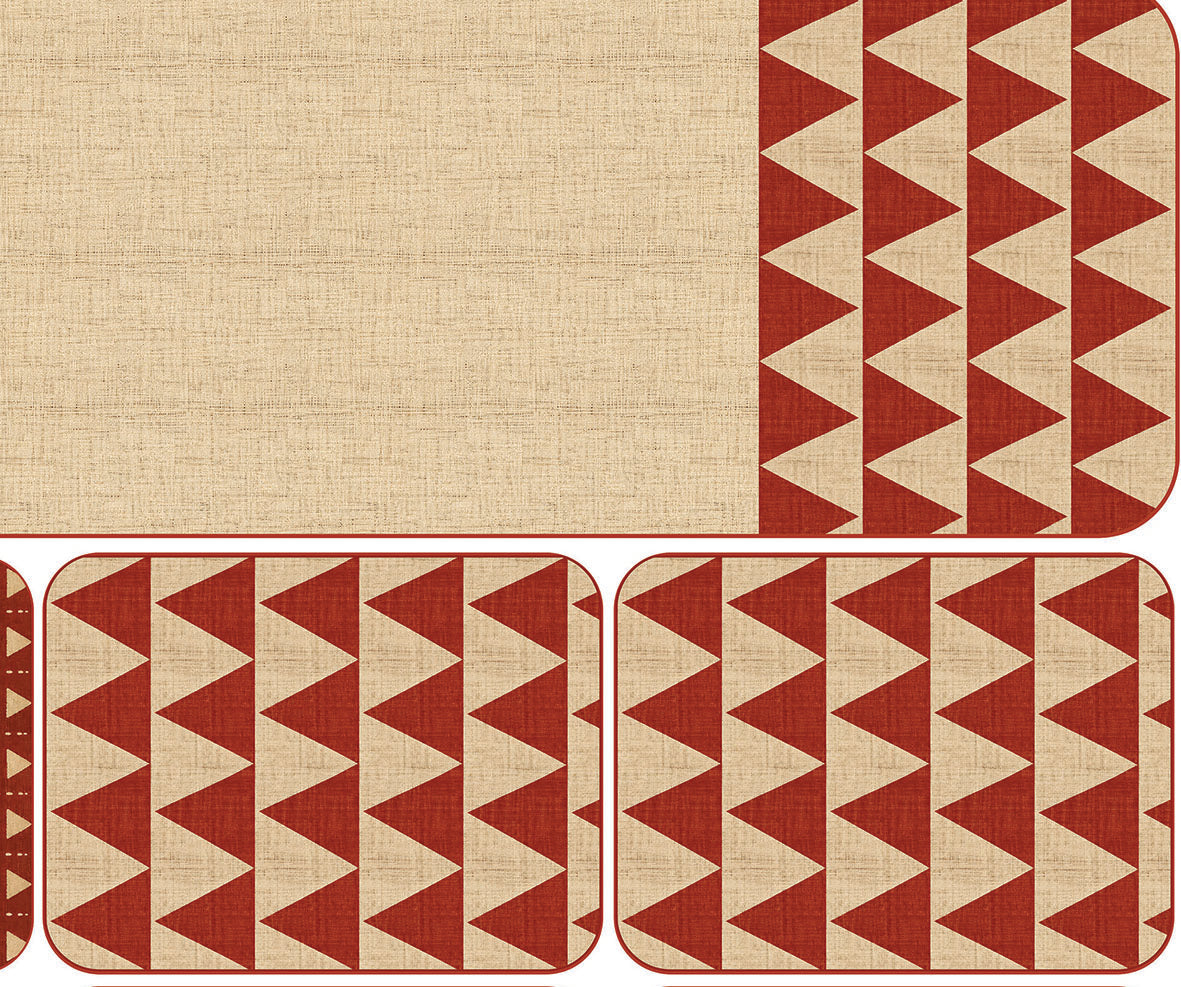 KUBA Fire Table Runner