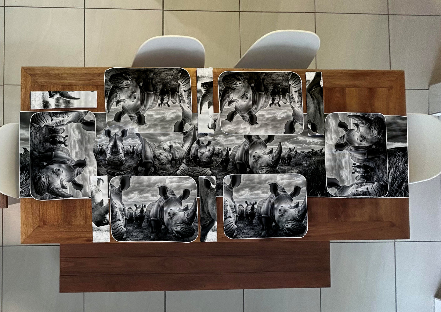 BW Rhino Table Set