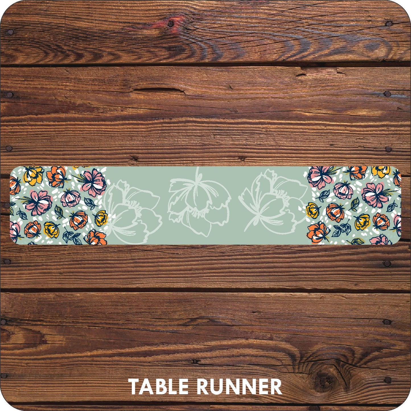 Spring Time Table Runner